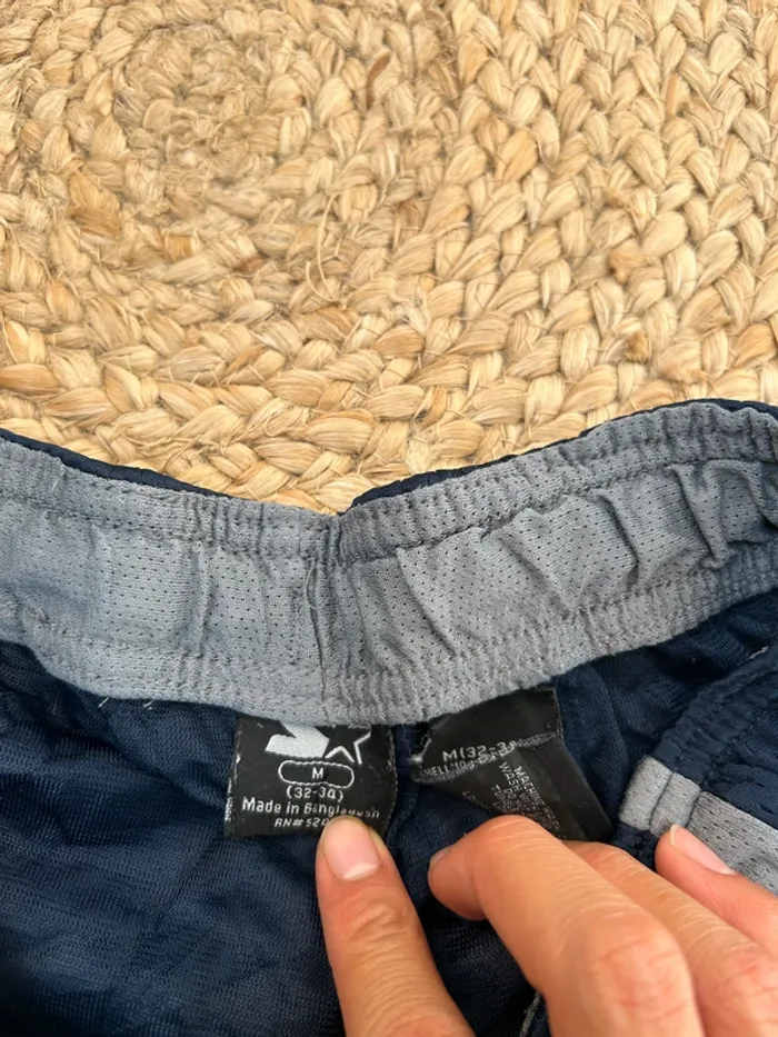 Short Homme Starter Marine et Gris Taille M | Très Bon État #BS1915 - photo numéro 3