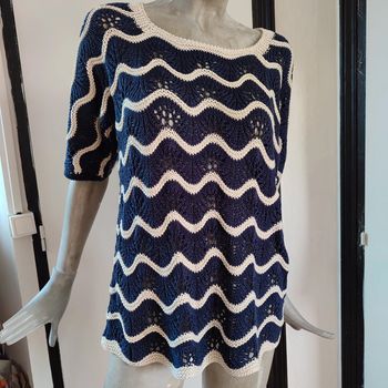 T-shirt crochet vintage