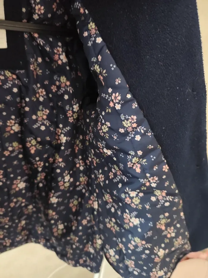Manteau bleu marine - photo numéro 5