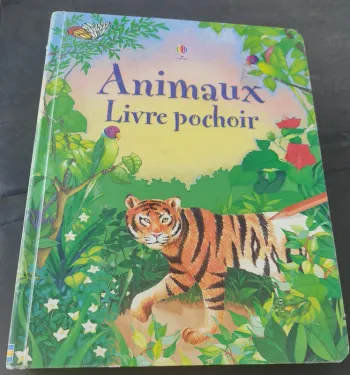 Vend libre pochoir d'animaux
