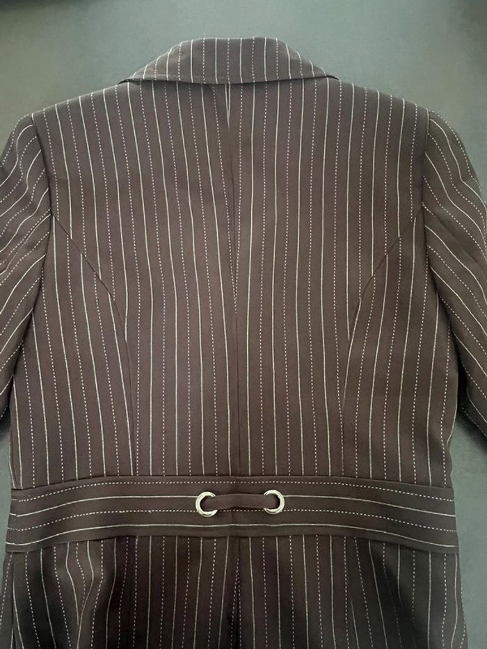 Veste marron rayé - photo numéro 9