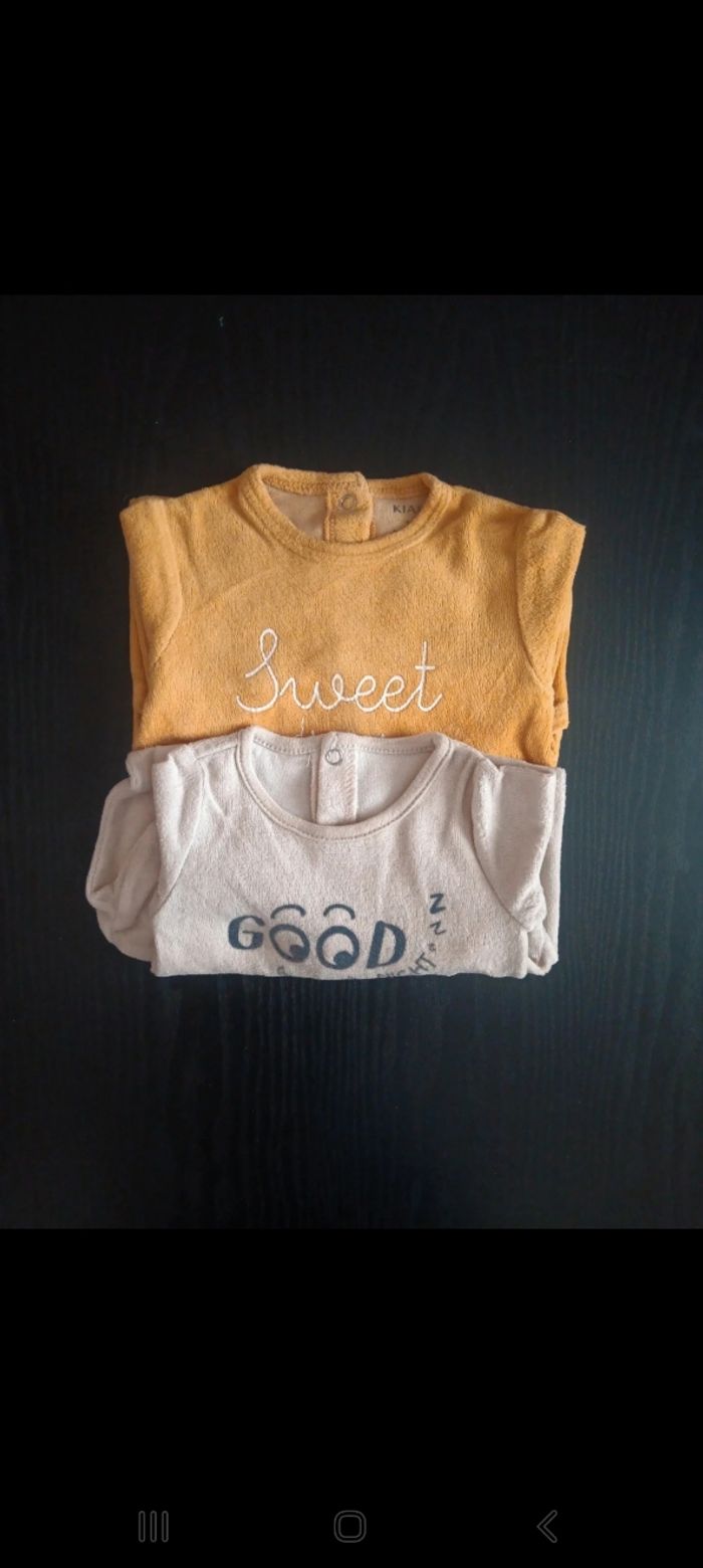 Lot pyjamas 1 mois