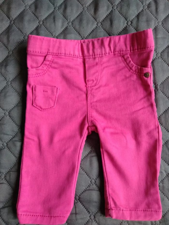 2 Pantalons, in extenso, taille 3 mois (62 cm) - photo numéro 2