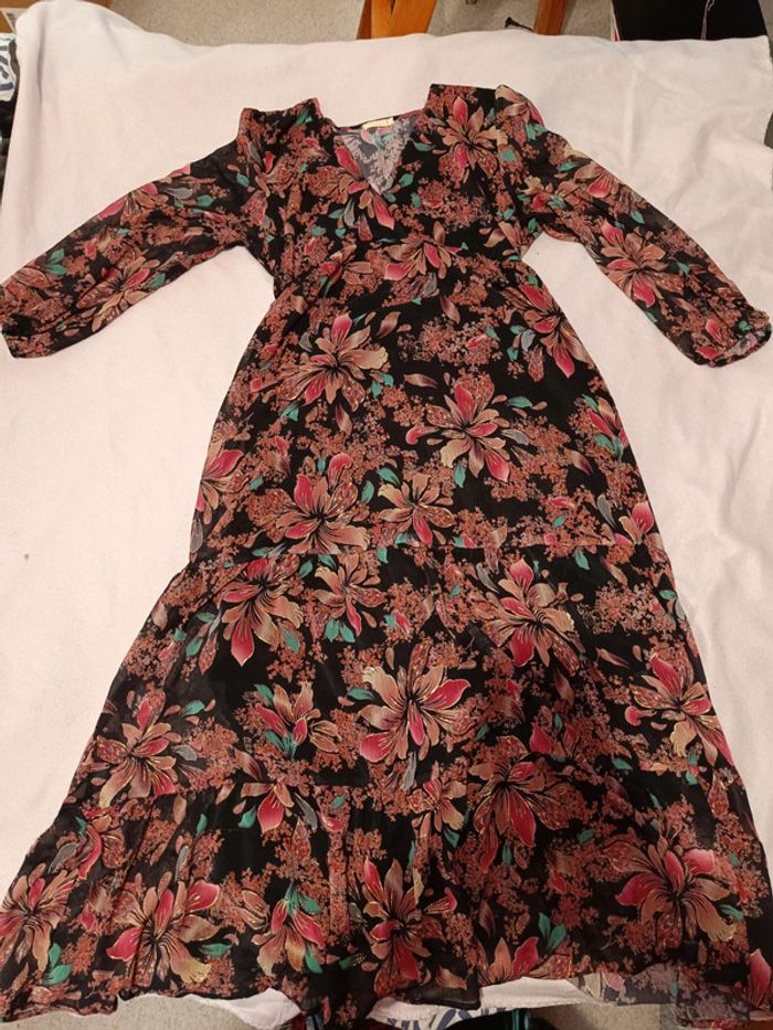 Longue robe fleurie