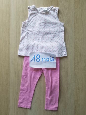 Ensemble 18 mois Tex
