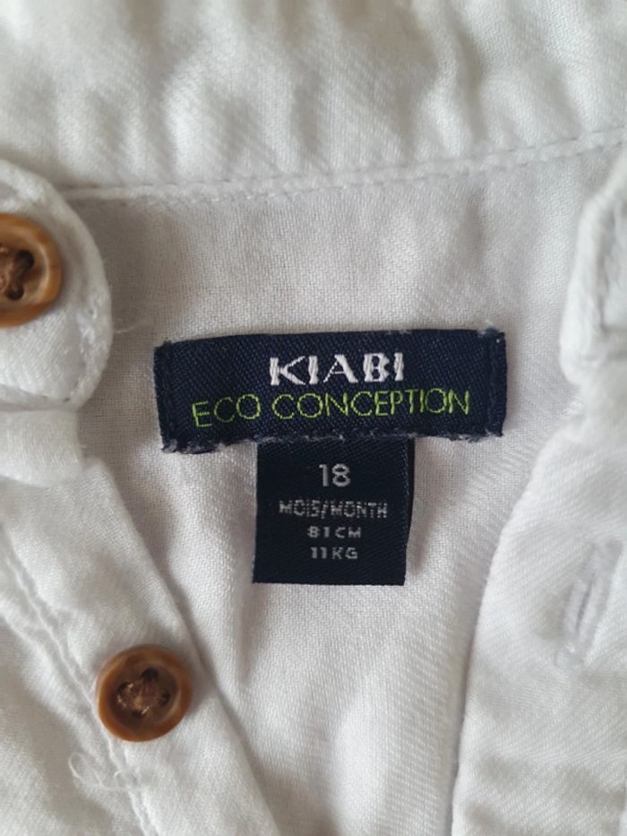 Lot 2 chemises 18 mois - photo numéro 3