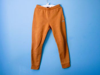 Jogging garçon lacoste XS pantalon marron sport slim fit TBE