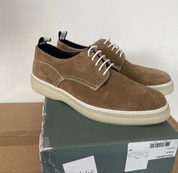 Chaussures homme minelli taille 40 tout cuir neuf