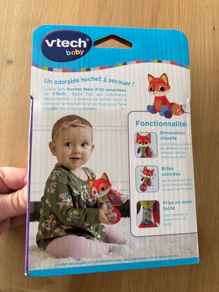 Vtech hochet Malo p’tit renardeau neuf emballé - photo numéro 2