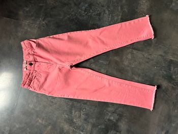 Jeans court rose skinny 8 ans U essentiel