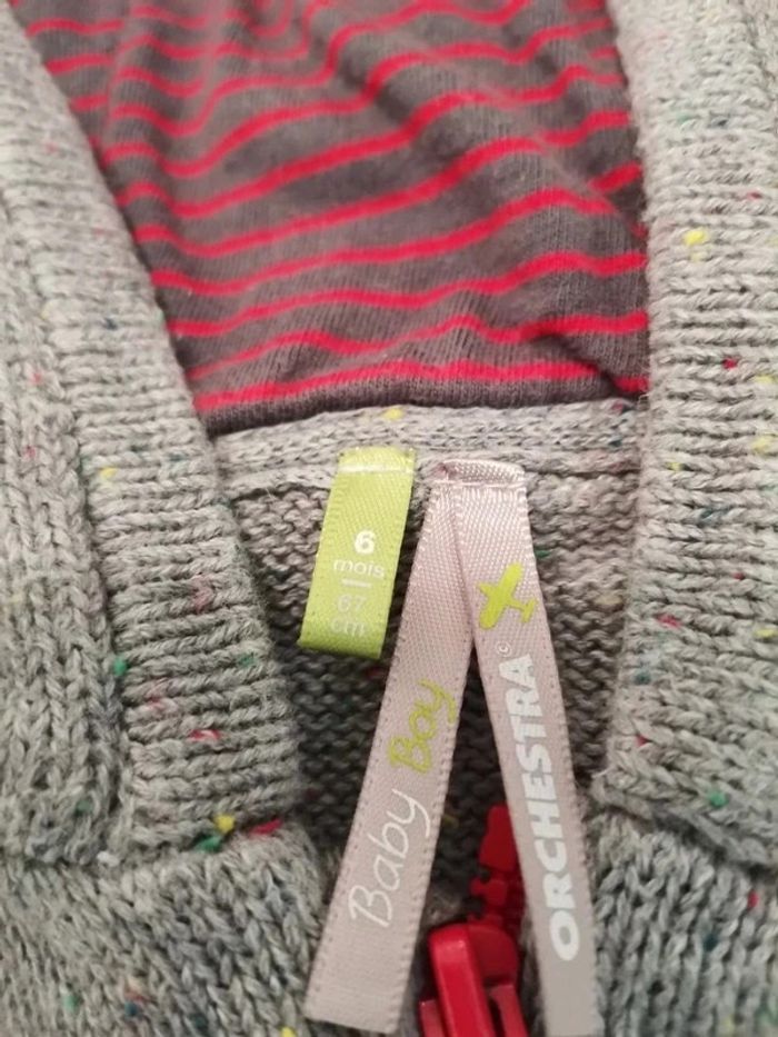 Lot de 2 gilets 6 mois - photo numéro 3