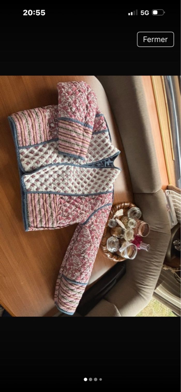 Vend veste matelasse mango