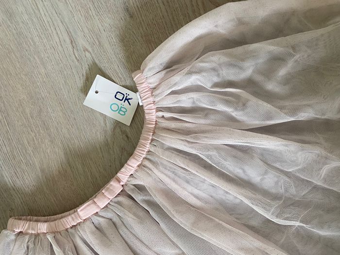 Jupe en tulle idéal fêtes 12 ans Okaidi neuve - photo numéro 2