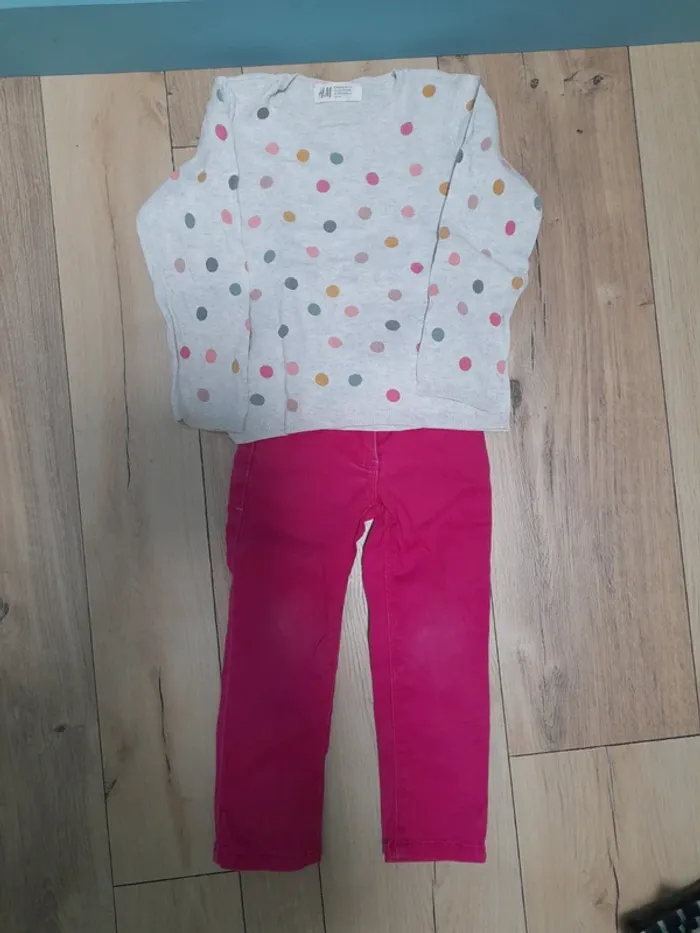 Ensemble fille 2 ans