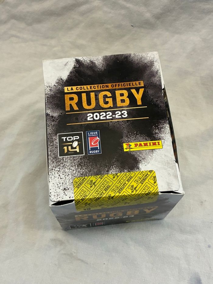 Box 50 sachets Panini stickers Rugby Top 14 2022/2023 🏉 - photo numéro 6