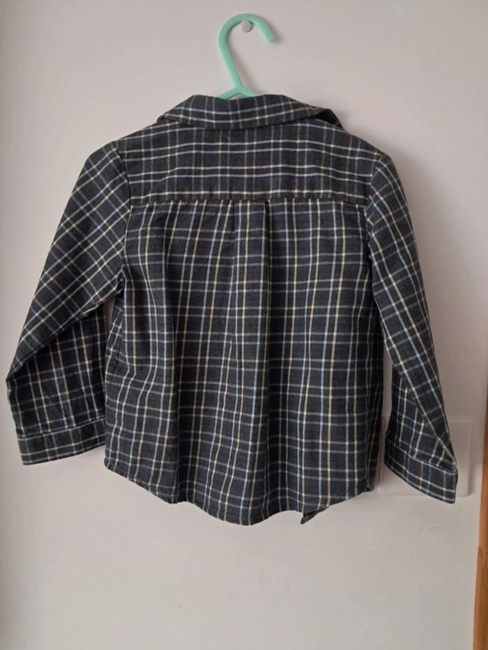 Chemise manches longues jacadi 24mois - photo numéro 3