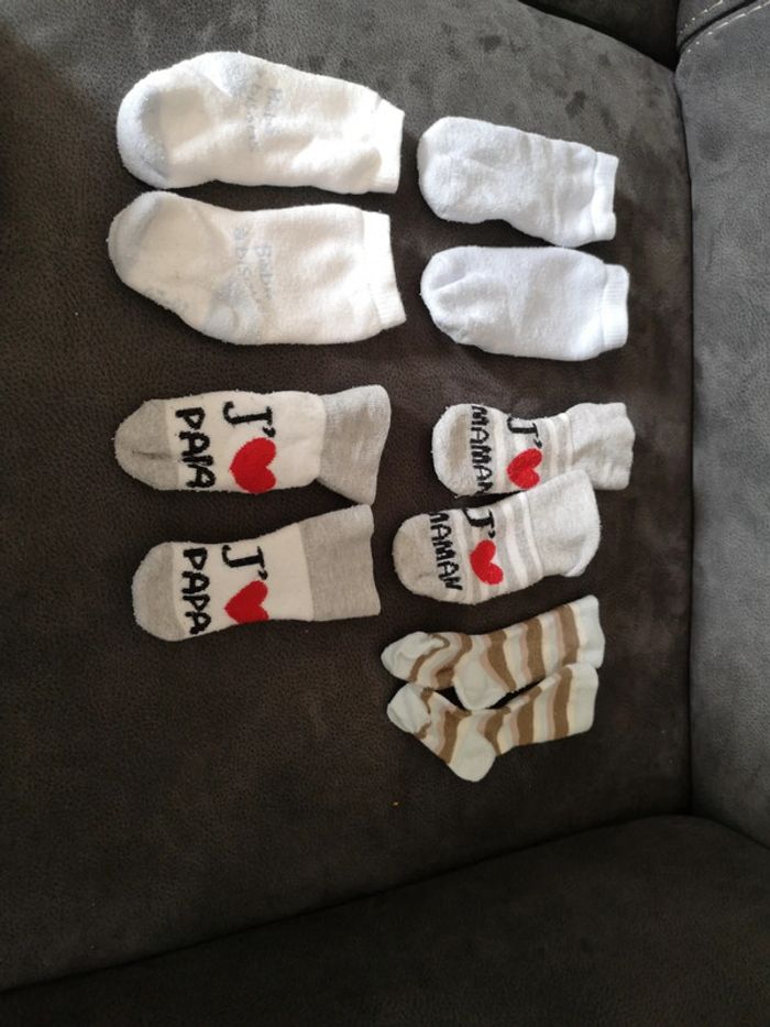 5 à paires de chaussettes hautes 18-20 - photo numéro 2
