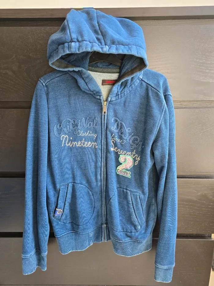 gilet bleu Catimini