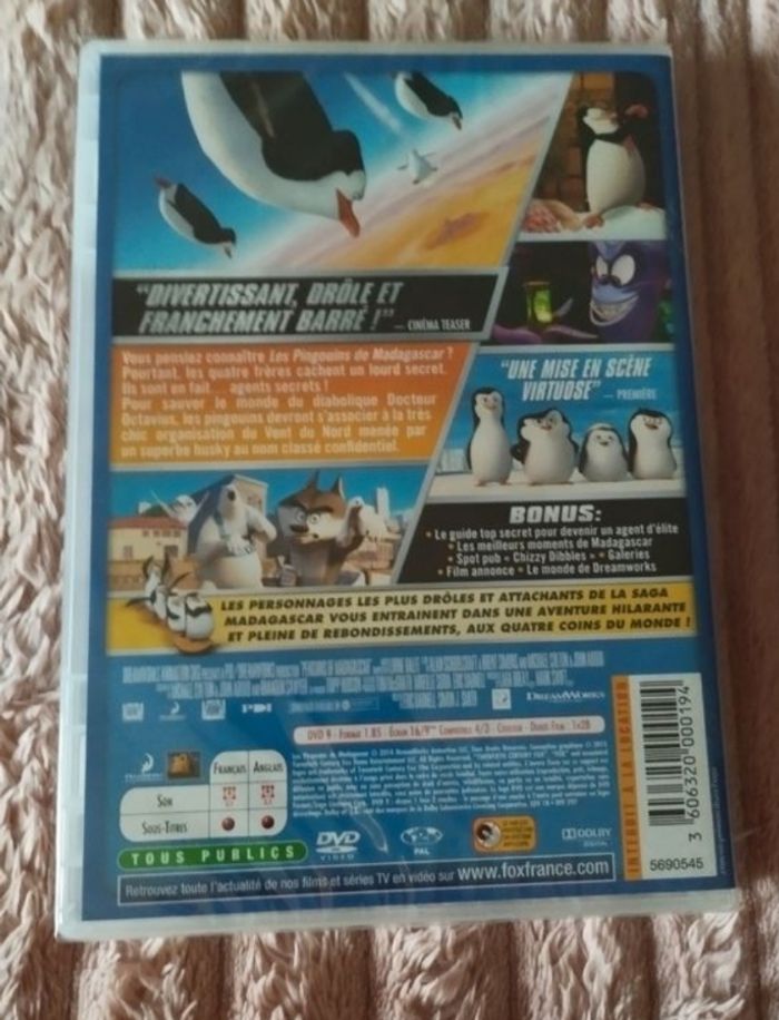 DVD les pingouins de Madagascar - photo numéro 2