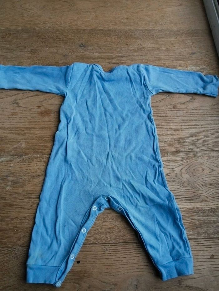 Lot combinaisons coton absorba 9 mois - photo numéro 5