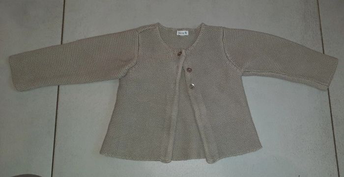 Gilet Grain de blé 18 mois