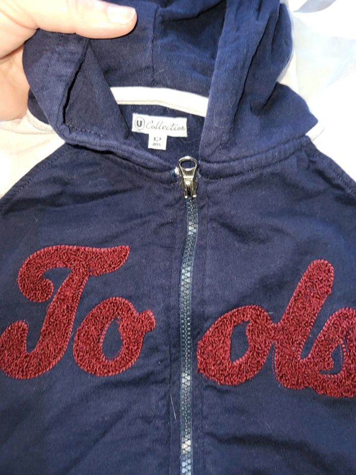 Veste à capuche 12ans - photo numéro 3