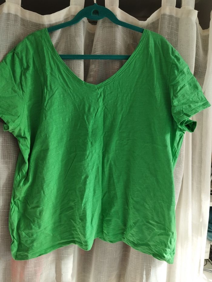 Tee-shirt femme vert - photo numéro 2