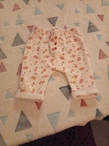 Pantalon hiver fleur