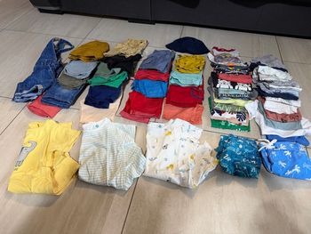 Lot vêtements bébé garçon été