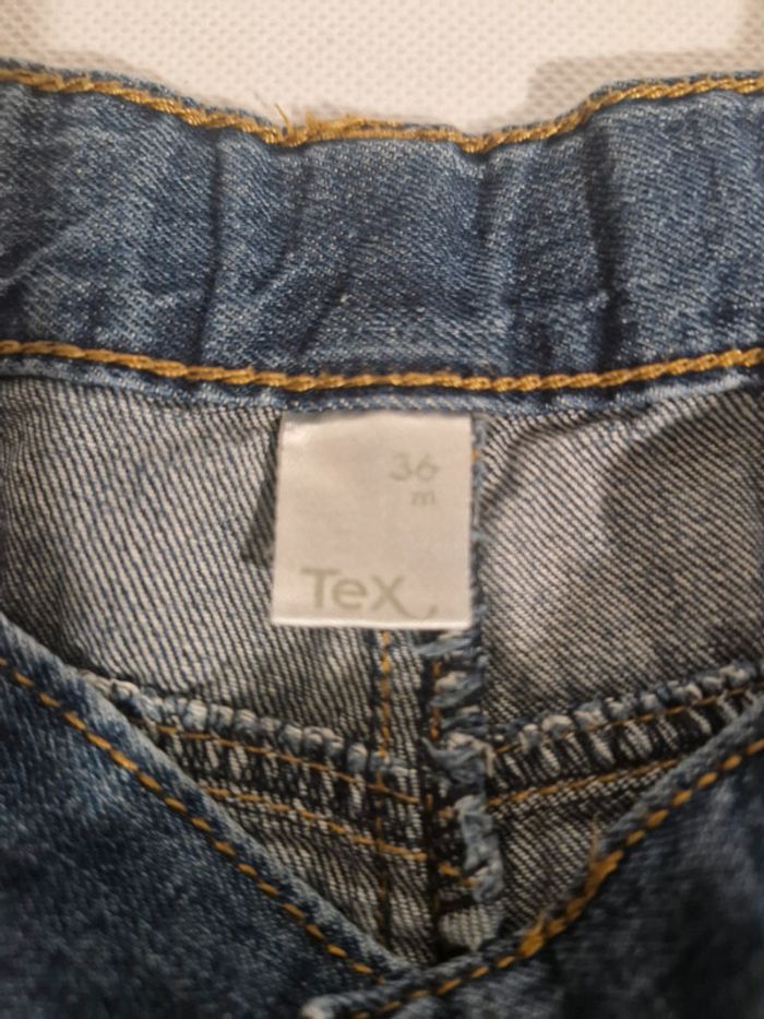 Pantalon cargo en jean 36 mois Tex - photo numéro 4