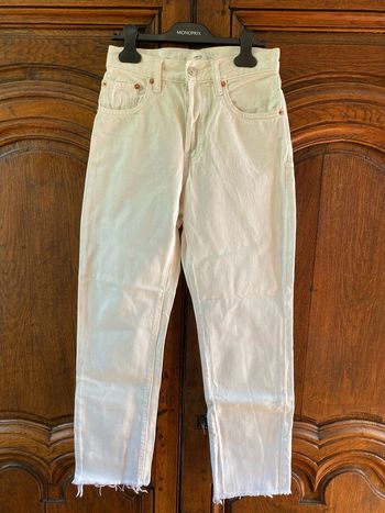 Jean taille haute 14 ans taille 32