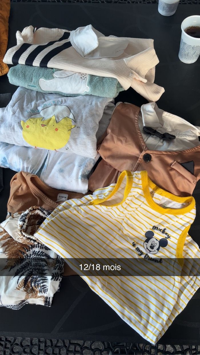 Lot vêtement