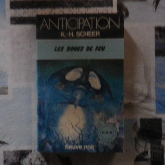Les roues de feu de K.H. Scheer Ed. Fleuve Noir Anticipation 930