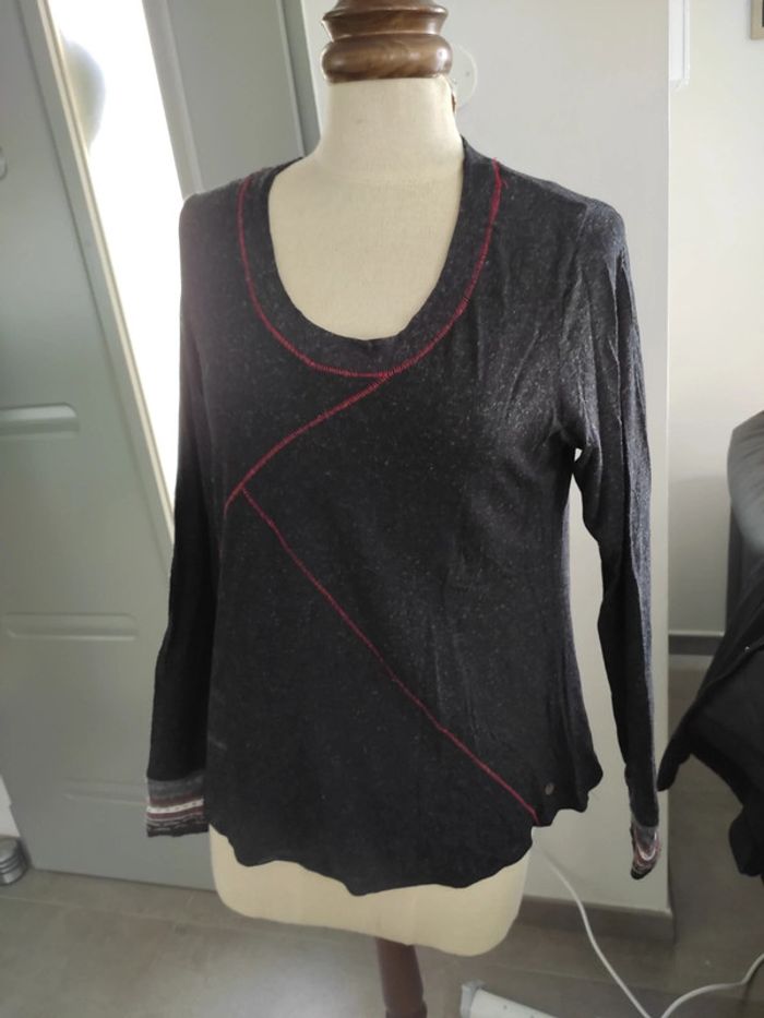 Haut t-shirt manche longue - photo numéro 2