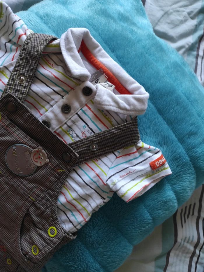 Ensemble polo salopette - photo numéro 2