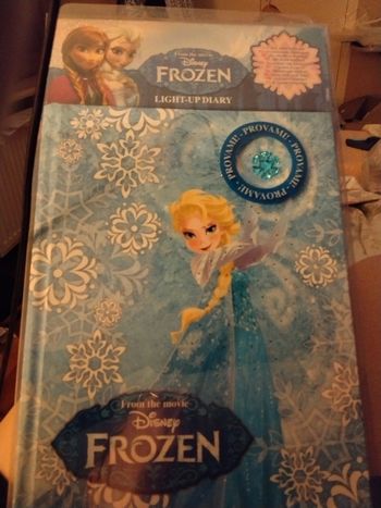 Coffret journal intime, reine des neiges . Disney.