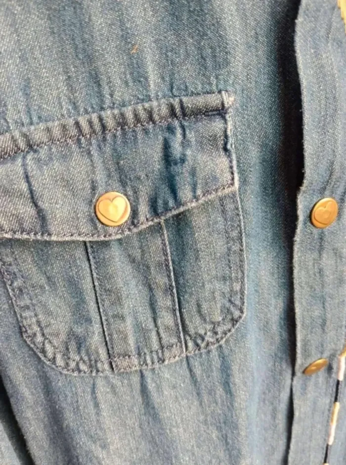 Robe en jean Lili marelle 12 ans bon état - photo numéro 6