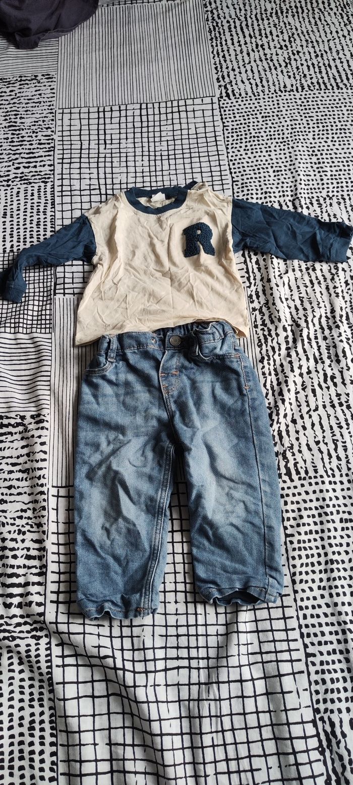 Lots vêtements 9/12 mois 80cm - photo numéro 7