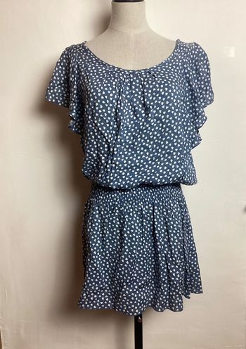 Robe bleue à motifs Taleyo 38