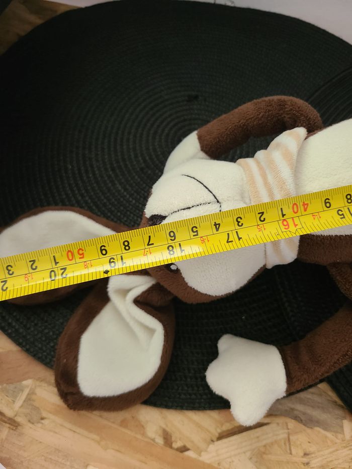 Doudou lapin aux longues pattes LES PETITES MARIE - photo numéro 2