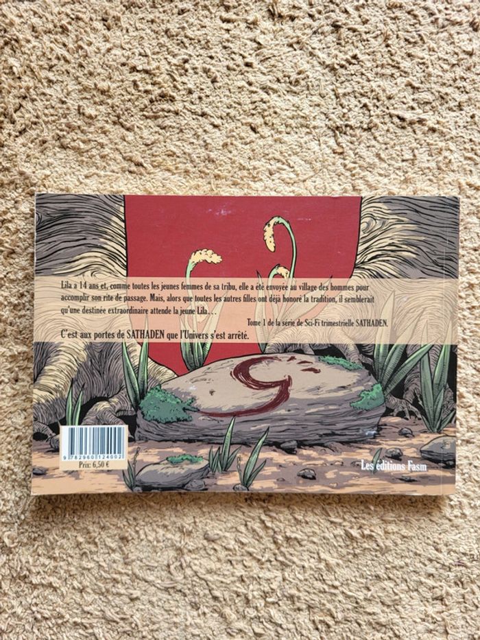 Lot de 2 BD Sathaden Tome 1 Le rite de passage et Tome 2 Le temple du corbeau - photo numéro 3