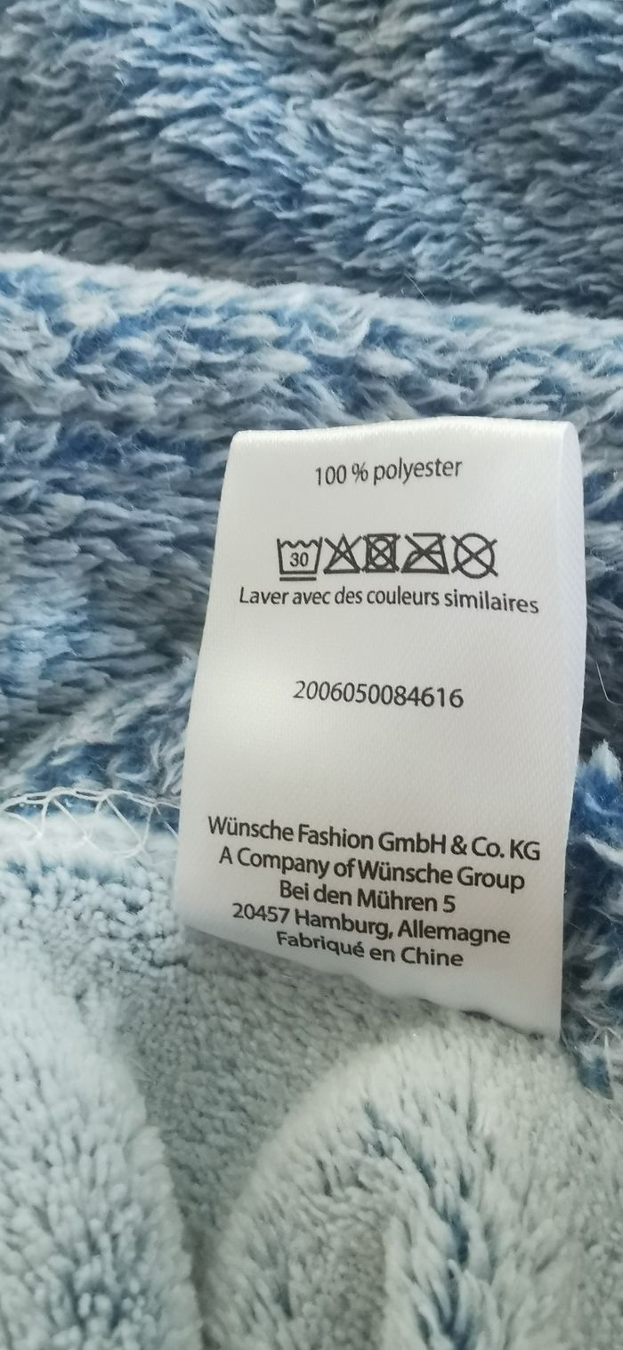 Plaid phosphorescent et tapis phosphorescent dimensions 70x140cm home creation - photo numéro 5