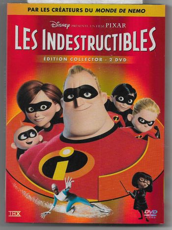 LES INDESTRUCTIBLES - Disney Pixar / DVD Edition Collector comme Neuf - VF