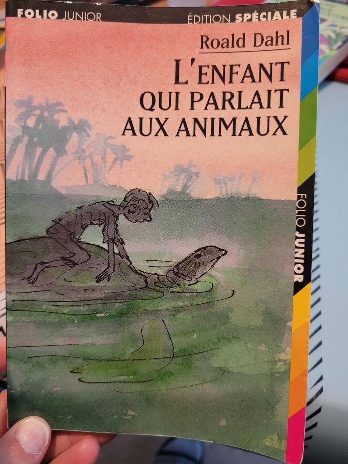 livre l enfant qui parfait aux animaux (3e)