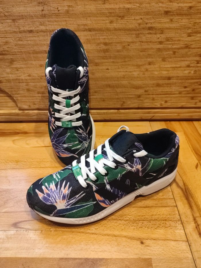 Adidas ZX flux Hawaiian art B34518