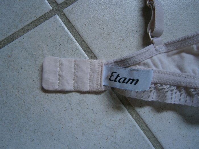 Soutien-gorge sans armatures rose pâle ETAM 95 C - photo numéro 7