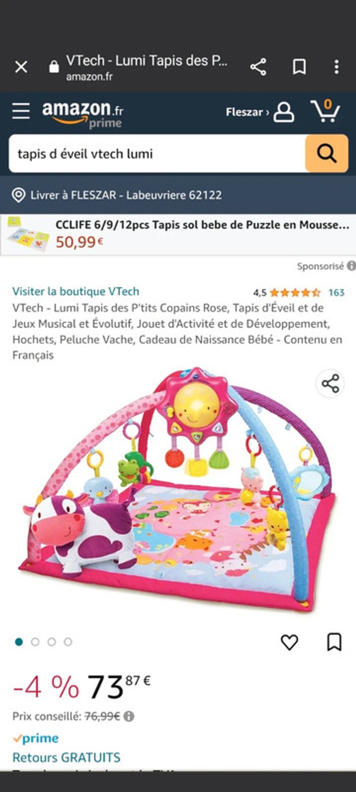 Tapis d'éveil Vtech - photo numéro 2