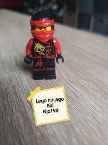 Lego ninjago minifig Kai njo198