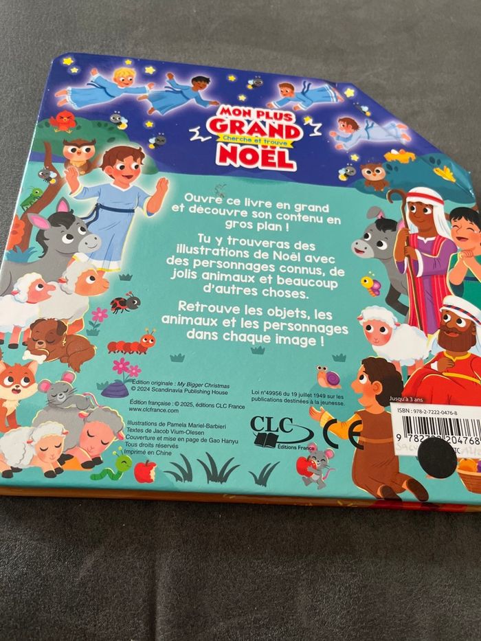 Livre mon plus grand Noël cherche et trouve - photo numéro 4