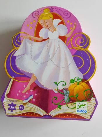 Puzzle Djeco cendrillon 36 pièces 